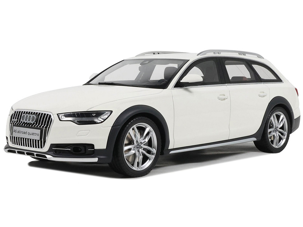 2015 Audi C7 All Road Ibis White 1/18 Model Car by Otto Mobile