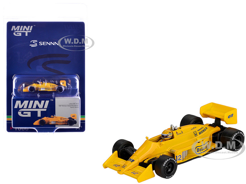 Lotus 99T #12 Ayrton Senna Winner Formula One F1 