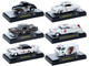 Auto Thentics 6 piece Set Release S154 IN DISPLAY CASES Limited Edition 1/64 Diecast Model Cars M2 Machines 32500-S154