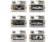 Auto Thentics 6 piece Set Release S154 IN DISPLAY CASES Limited Edition 1/64 Diecast Model Cars M2 Machines 32500-S154
