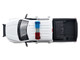 2019 Ford F 150 Lariat Crew Cab Pickup Truck Royal Canadian Mounted Police White with Flashing Light Bar and Front and Rear Lights and Sounds Law Enforcement and Public Service Series 1/24 1/27 Diecast Model Car Motormax 79514