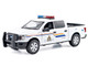 2019 Ford F 150 Lariat Crew Cab Pickup Truck Royal Canadian Mounted Police White with Flashing Light Bar and Front and Rear Lights and Sounds Law Enforcement and Public Service Series 1/24 1/27 Diecast Model Car Motormax 79514