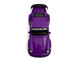 RWB 930 Purple with White Stripes 1/64 Diecast Model Car Model Model MM64-RWB930-003
