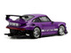 RWB 930 Purple with White Stripes 1/64 Diecast Model Car Model Model MM64-RWB930-003
