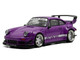 RWB 930 Purple with White Stripes 1/64 Diecast Model Car Model Model MM64-RWB930-003