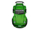 RWB 993 Green with Black Stripes 1/64 Diecast Model Car Model Model MM64-RWB993-008