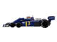 Tyrrell P34 #3 Jody Scheckter Formula One F1 Dutch GP 1976 with Driver 1/43 Model Car Spark S7309
