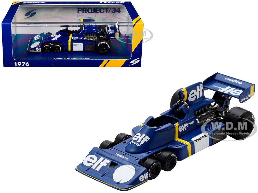 Tyrrell P34 "Presentation" Formula One F1 "World Championship" (1976) 1/43 Model Car by Spark