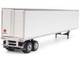 Great Dane Champion 53ft Dry Cargo Trailer White Transport Series 1/50 Diecast Model Diecast Masters 71171