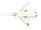 North American RA 5C Vigilante Aircraft 149313 RVAH 6 Fleurs Experimental Scheme USS Constellation 1966 United States Navy Air Power Series 1/72 Diecast Model Hobby Master HA4710