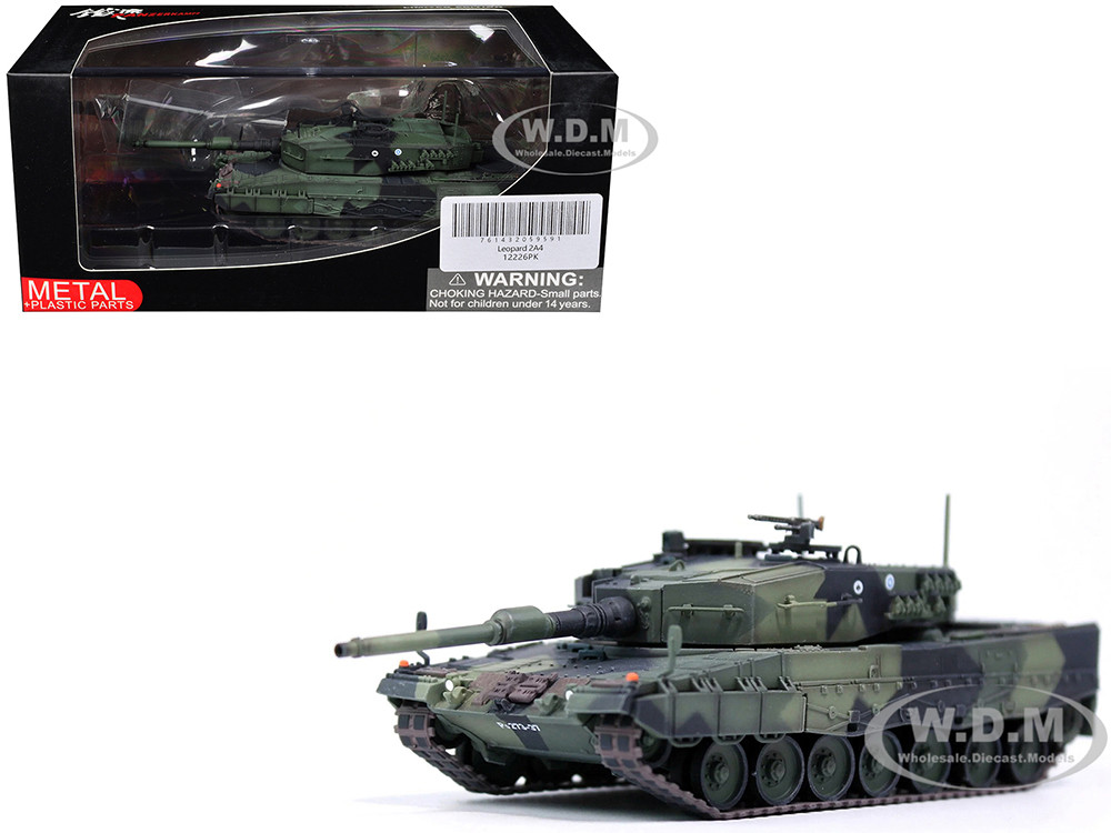 Leopard 2A4 Main Battle Tank "Finland" Finnish Army "Armor Premium" Series 1/72 Diecast Model by Panzerkampf