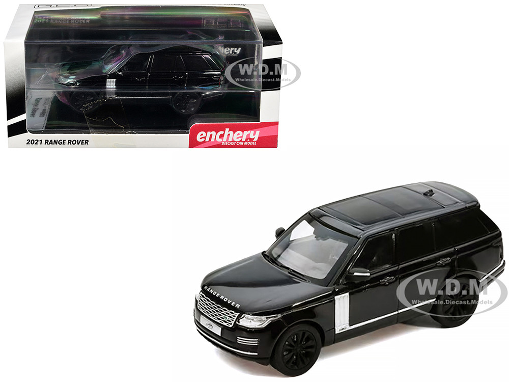 2021 Land Rover Range Rover Black 164 Diecast Model Car by GCD x Enchery