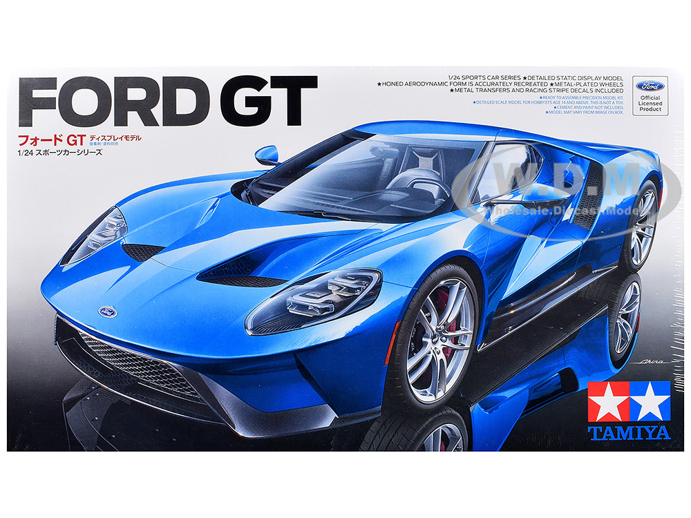 Model Kit Ford GT 1/24 Scale Model by Tamiya
