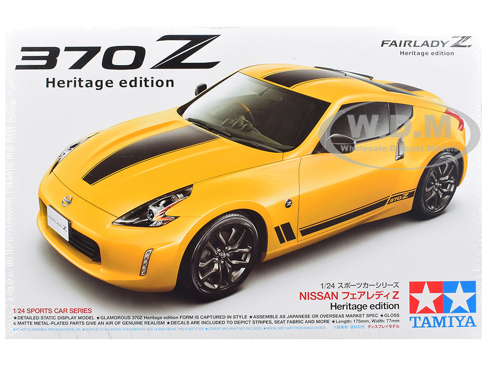 Model Kit Nissan 370Z Heritage Edition 1/24 Scale Model by Tamiya