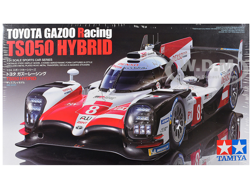 Model Kit Toyota Gazoo Racing TS050 Hybrid 1/24 Scale Model by Tamiya