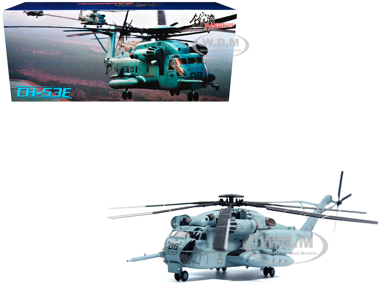 Panzerkampf 1:72 Sikorsky CH-53E Super Stallion Helicopter #08 "161541, HMH-461 Ironhorse, 08/CJ, Operation Iraqi Freedom" United States Marine Corps 1/72 Diecast Mode