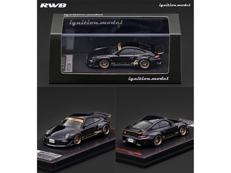 RWB (Rauh-Welt Begriff) 997 Black Limited Edition 1/64 Diecast