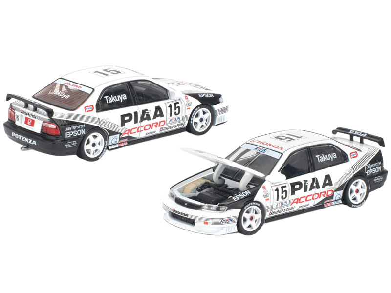 Honda Accord JTCC (1996) PIAA 1/64 Diecast Model Car by Pop Race