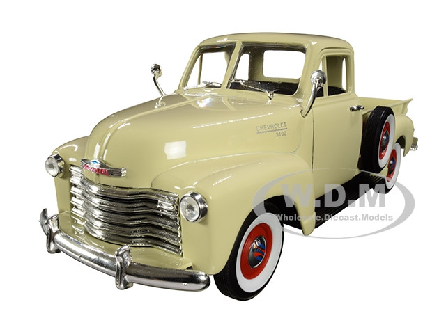 1953 Chevrolet 3100 Pickup Truck -1/27 Cream 1:24 model Welly