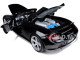 Porsche Carrera GT Black with Black Interior 1/18 Diecast Model Car Motormax 73163