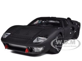 1966 Ford GT-40 GT40 MK 2 Matt Black 1/18 Diecast Car Model by Shelby Collectibles