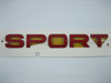 Special Edition Red SPORT Lettering - LR037600