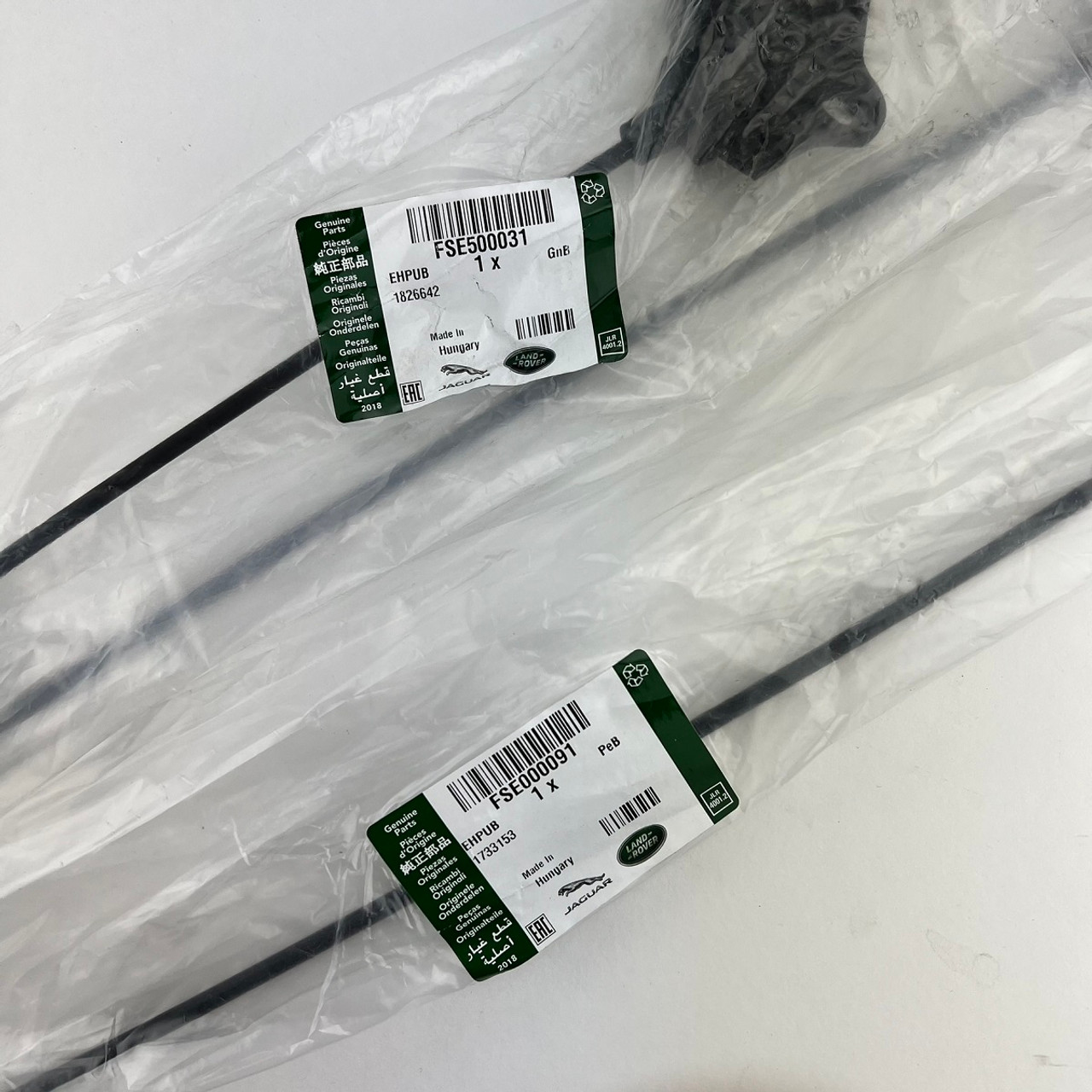 Hood Release Cables - FSE500031 + FSE000091