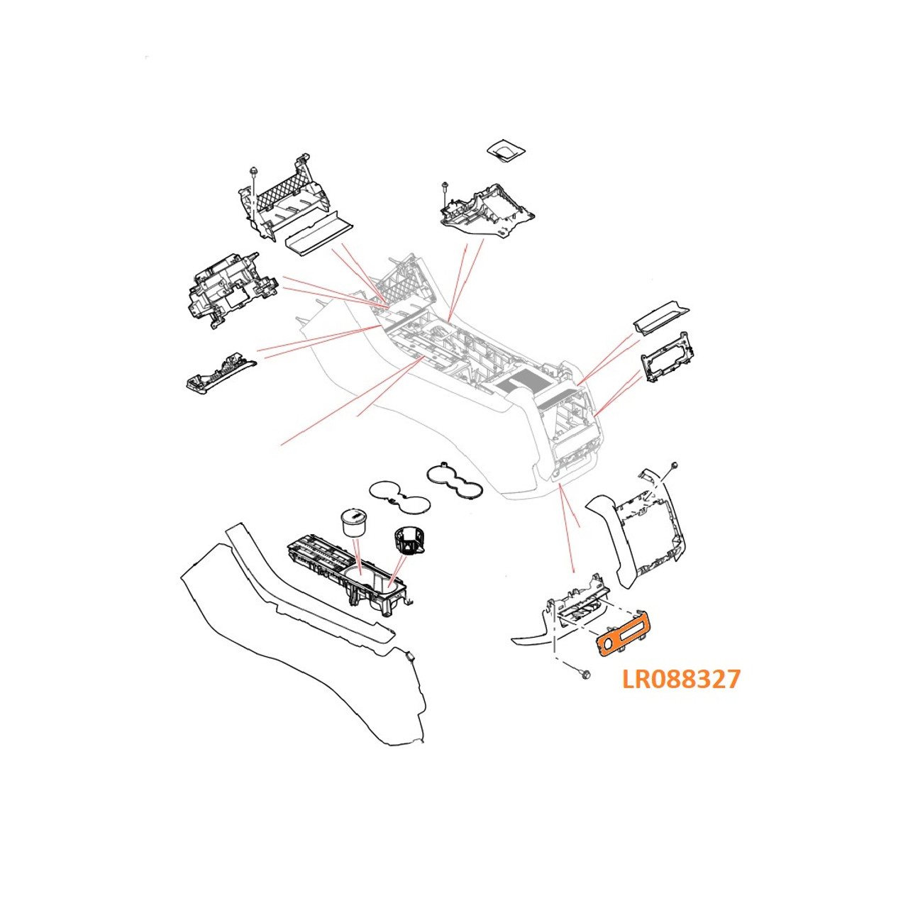 Charging Trim - LR088327