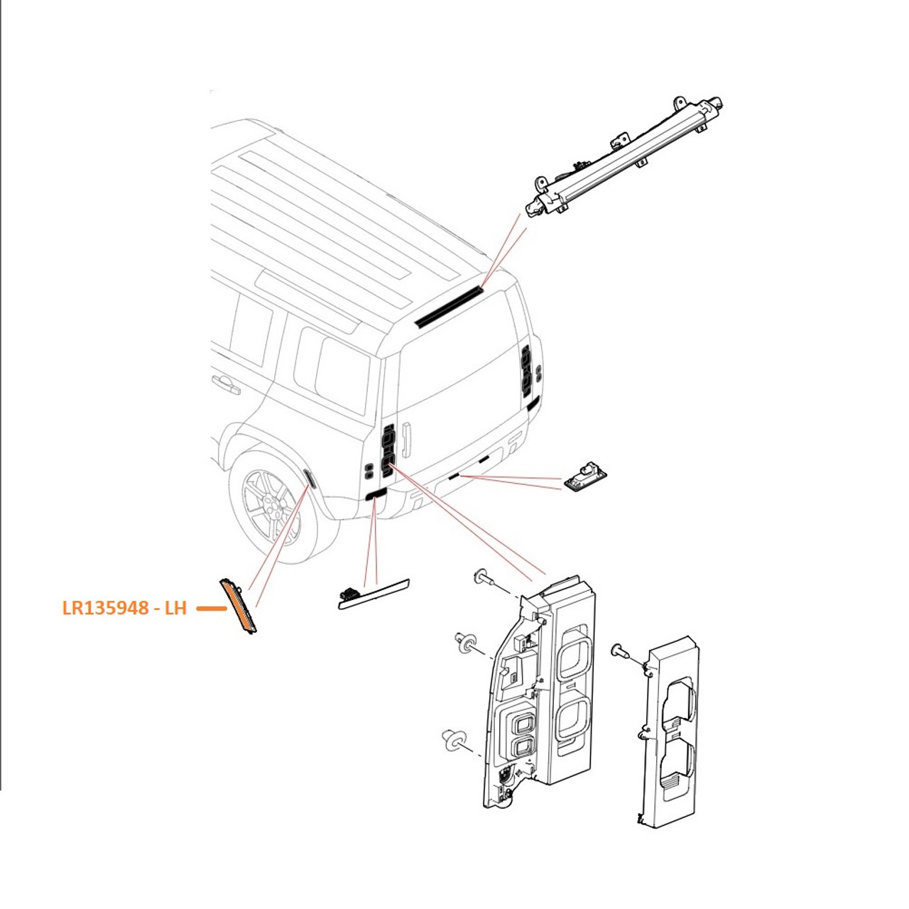 Marker Light - LR183587