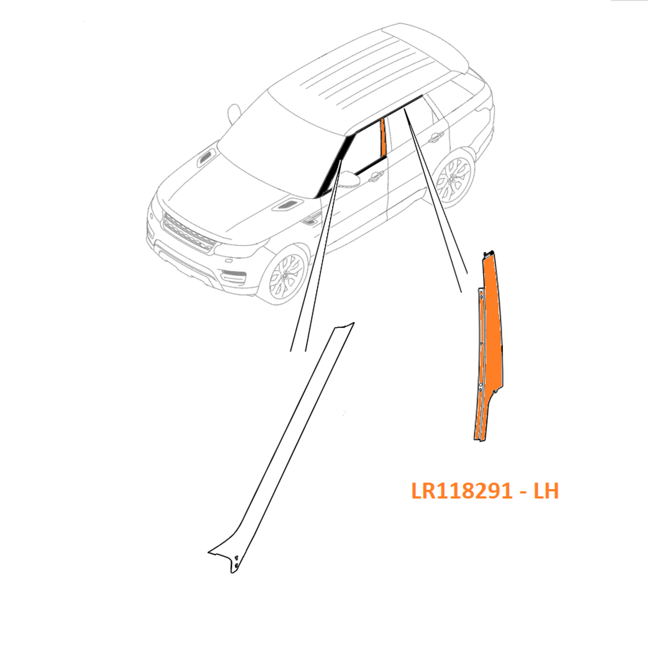 Door Trim - LR034037