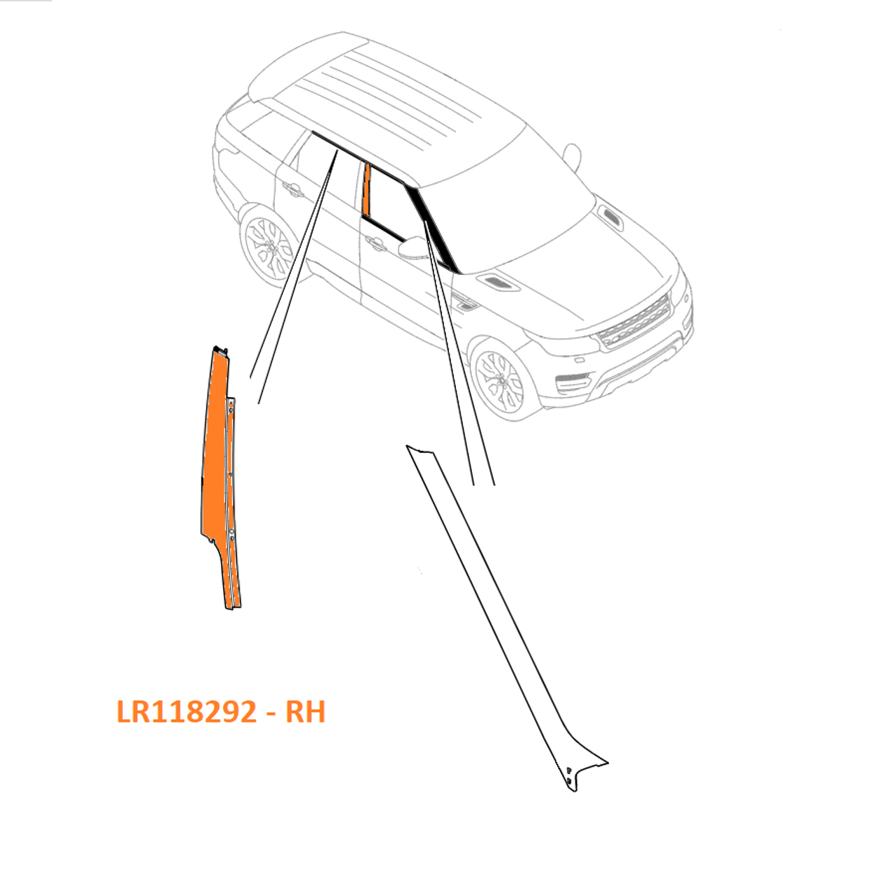Door Trim - LR034036
