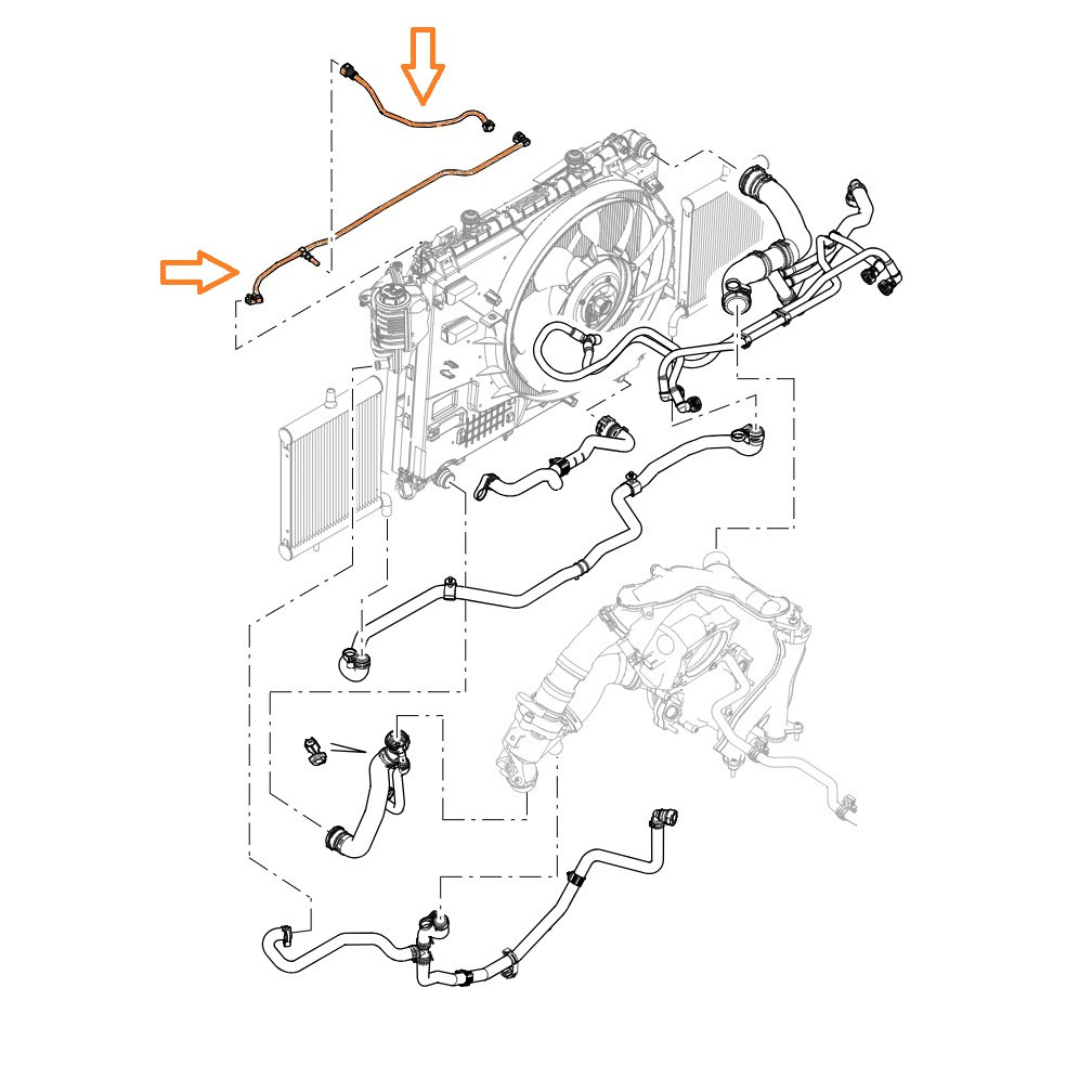 Coolant Hoses - LR146301 LR35630
