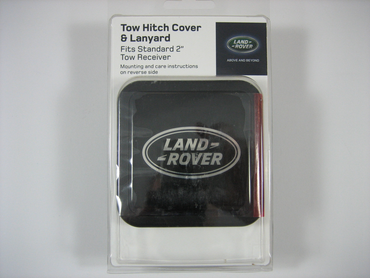 Black Logo Towing Receiver Plug - VPLWY0084