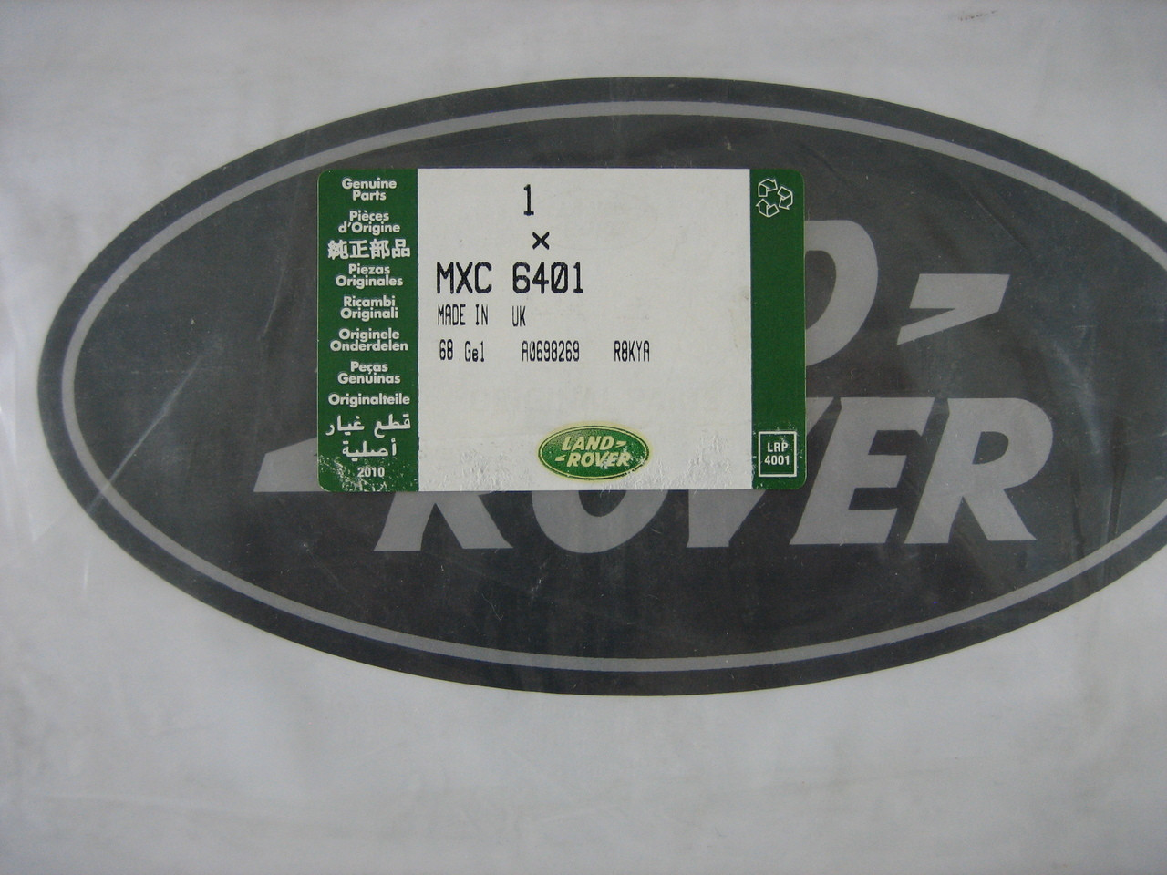 Defender Name Tape - MXC6401