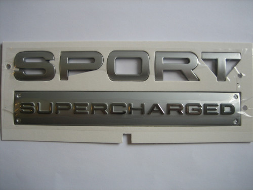 SUPERCHARGED Badge - LR020509
