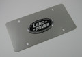 Land Rover Chrome License Plate Insert - LR007528