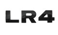 LR4 Badge in Gloss Black Finish - LR043123