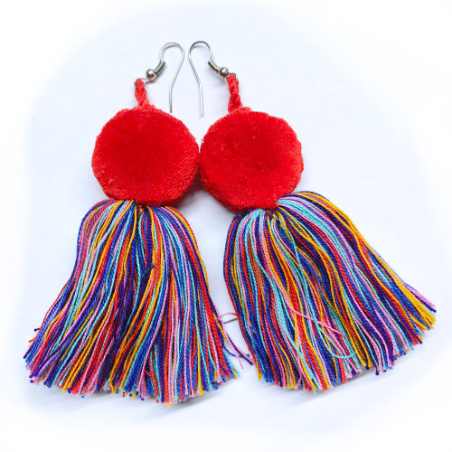 Tassel Earrings colorful – Manye Love