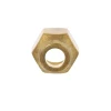 Diversitech Forged Flare Nut 3/8" SHORT 10/CTN DNS4-6 front view 2