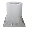 Diversitech Heat Pump/Condenser Riser 06" 2 PIECE HPR-6-2P 16/Case back view