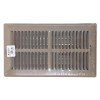AirMate 300-OS 12x06 Brown Perimeter Floor Register 1401206BR Front