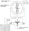 AirMate 800-D 06" Ceiling Diffuser Butterfly Damper Brown 1800006 technical document