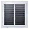 Truaire 190RF 12x12 Stamped / Removable Face Return Air Filter Grille back View