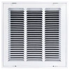 Truaire 190RF 14x14 Stamped / Removable Face Return Air Filter Grille Front