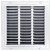 Truaire 190RF 14x14 Stamped / Removable Face Return Air Filter Grille Back