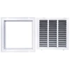 Truaire 190RF 14x14 Stamped / Removable Face Return Air Filter Grille Filter