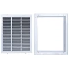 Truaire 16x20 190RF Stamped / Removable Face Return Air Filter Grille filter door open View
