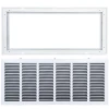 Truaire 30x12 Stamped / Removable Face Return Air Filter Grille filter door open view