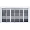 Truaire 30x16 190RF Stamped / Removable Face Return Air Filter Grille Back View
