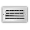 Truaire 08x04 301HM 1-Way Adjustable Curved Blade Supply Register